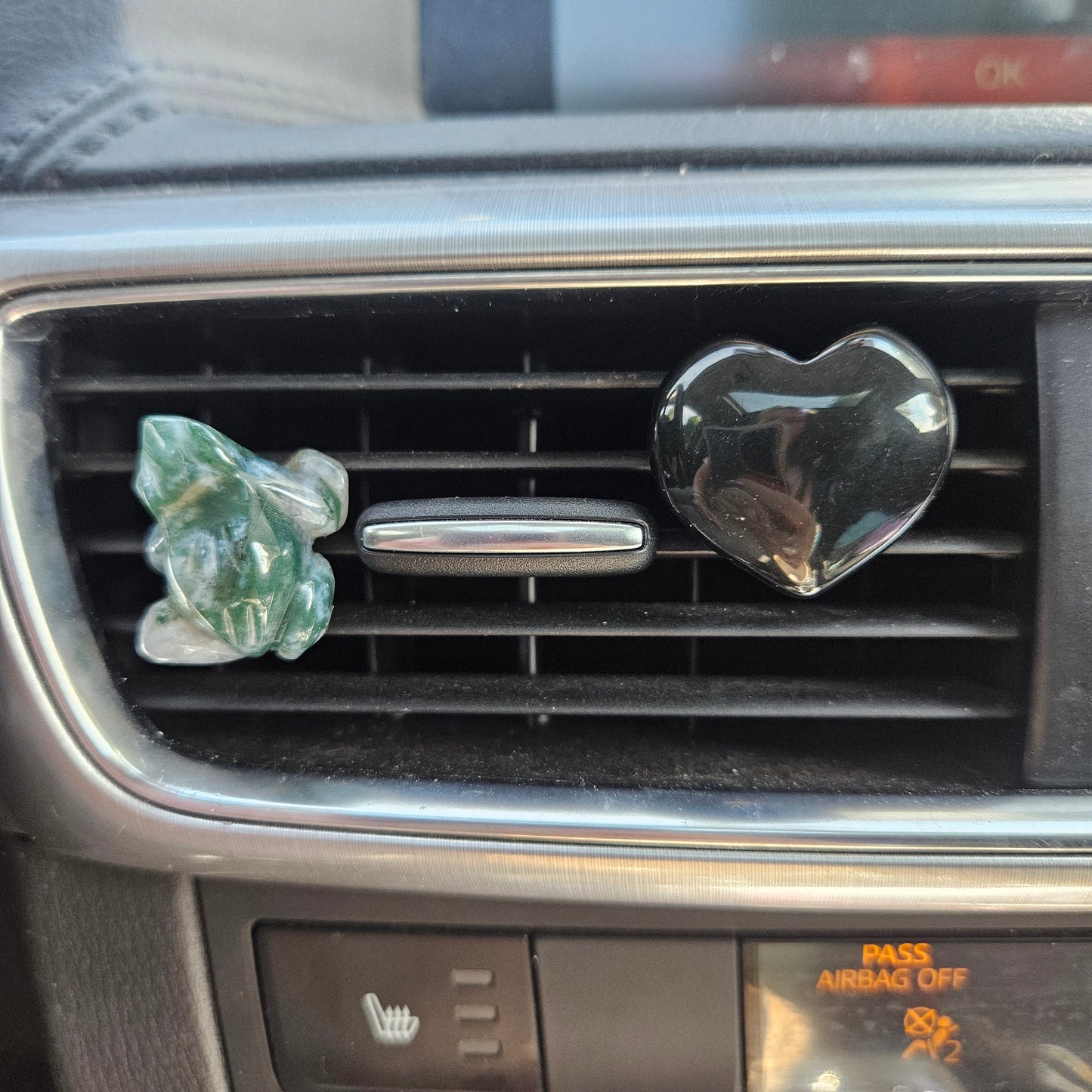 Crystal car vent clips
