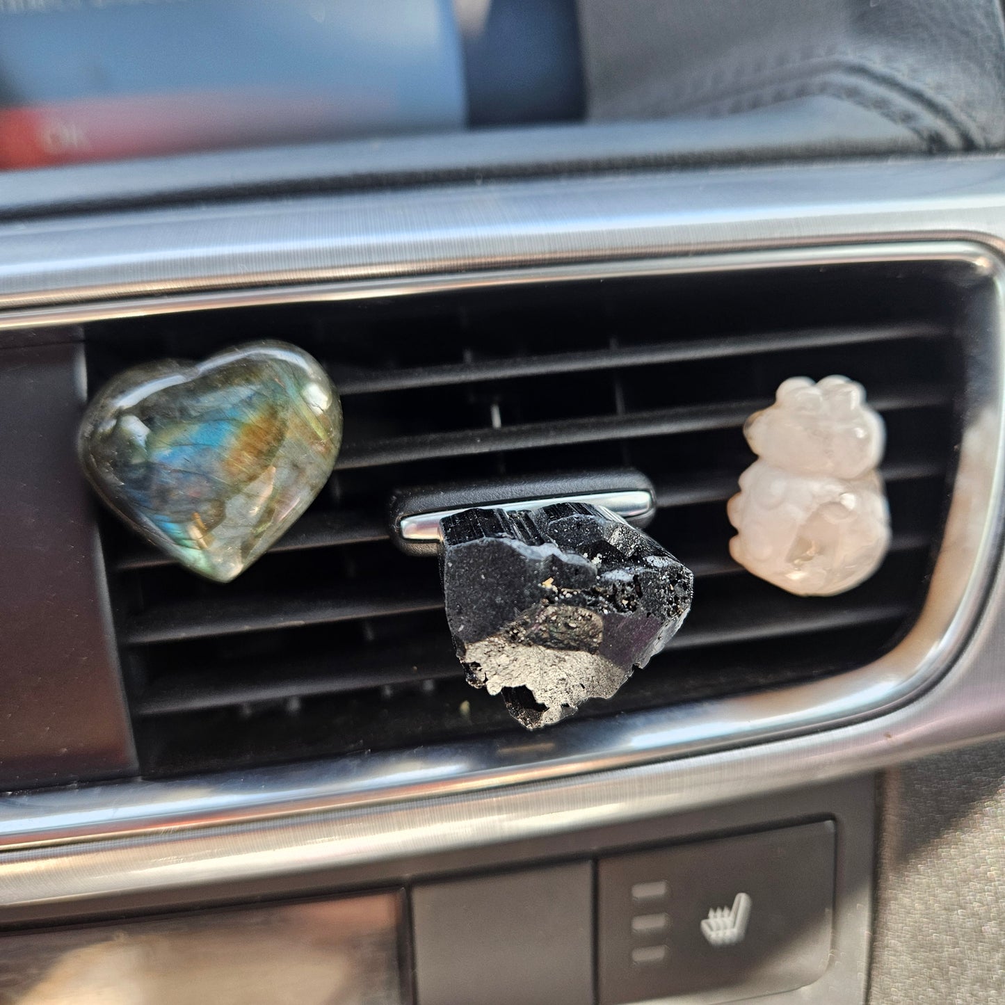 Crystal car vent clips