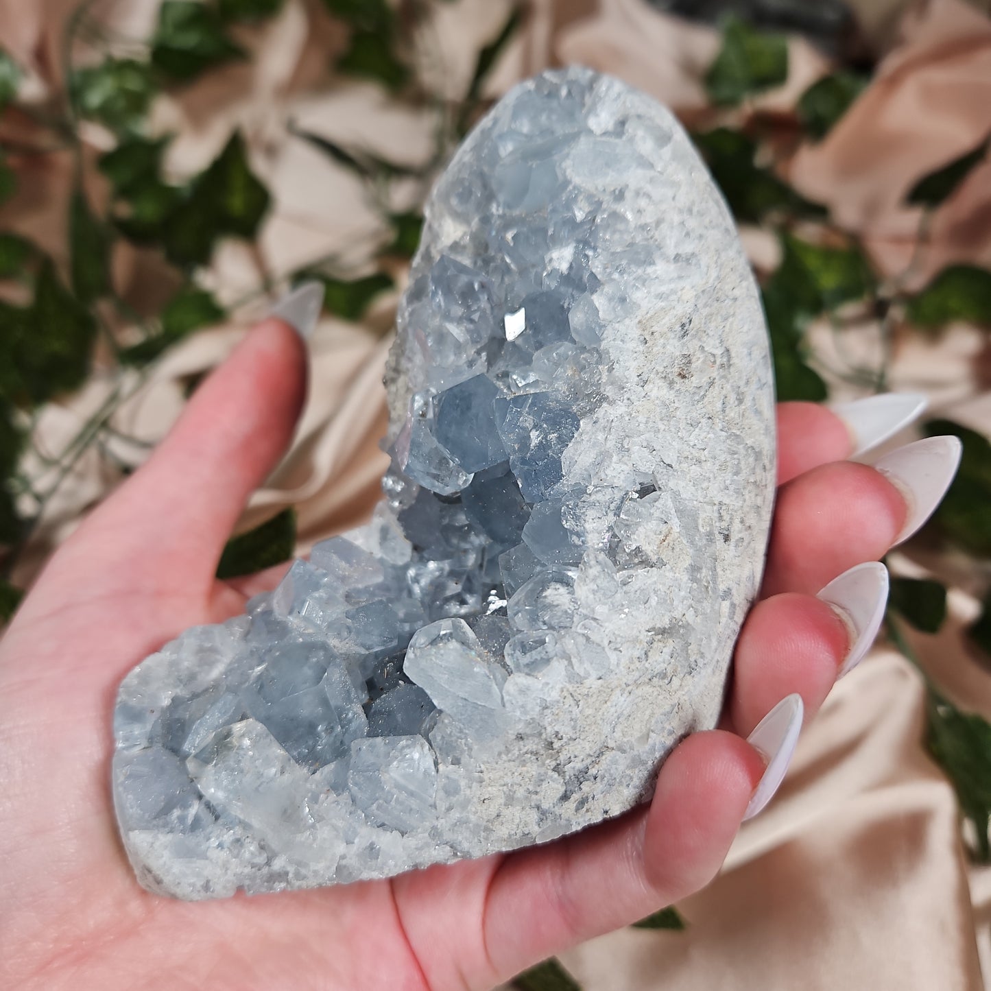 Celestite cluster