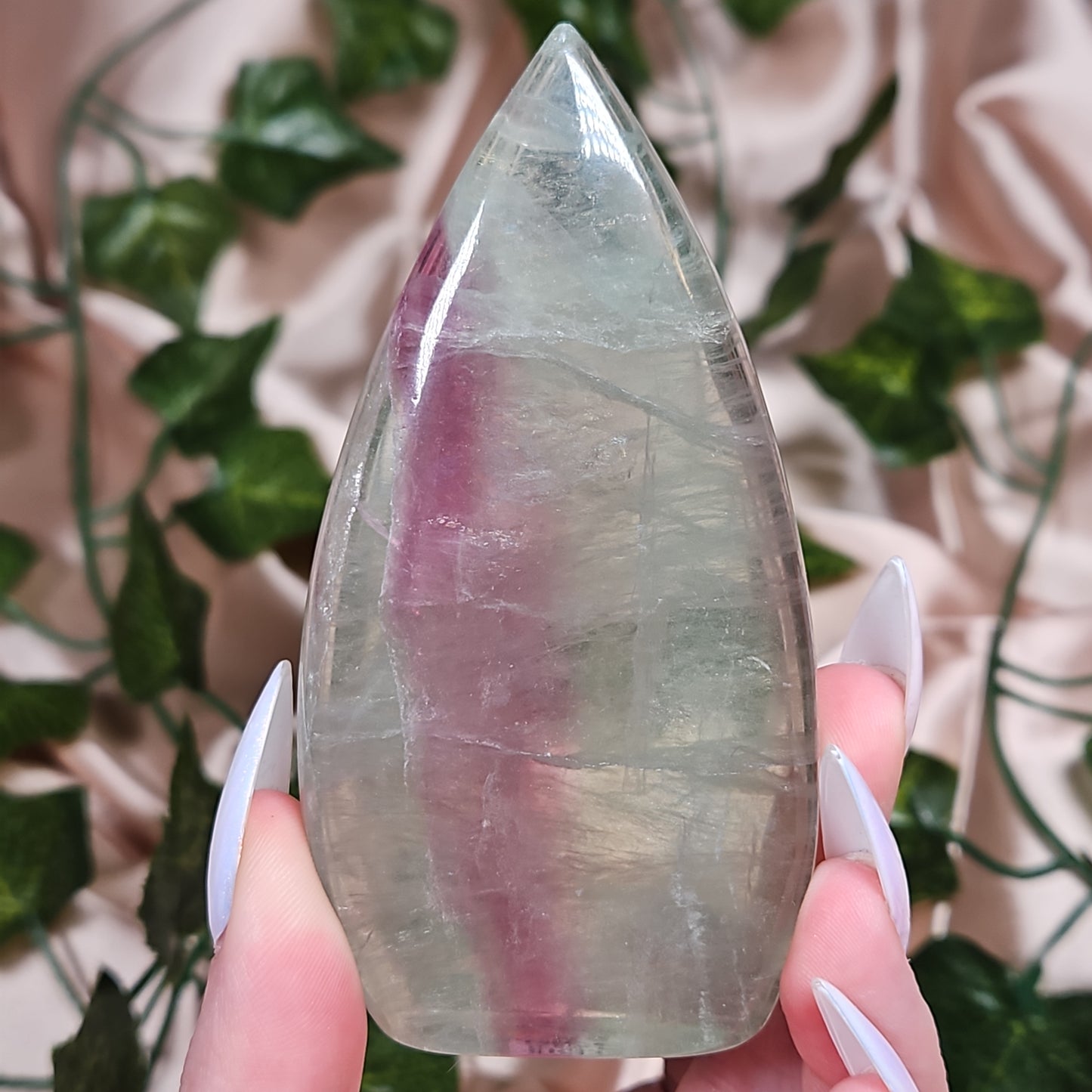 Candy fluorite flame