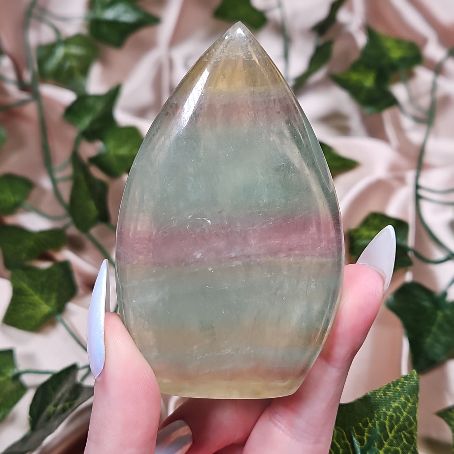 Candy fluorite flame