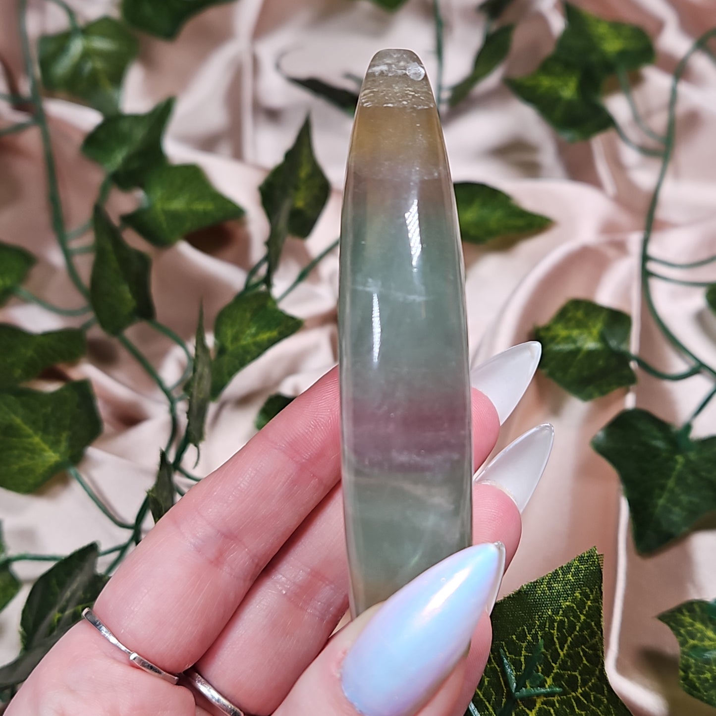 Candy fluorite flame