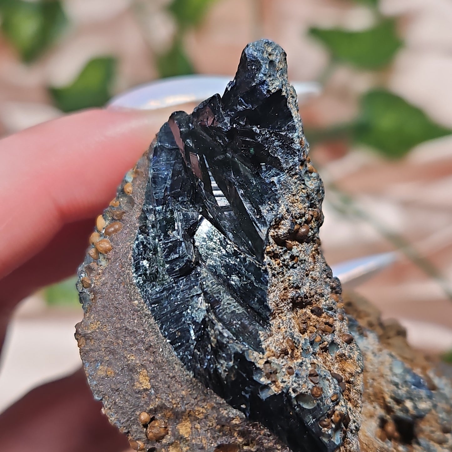 Vivianite specimen