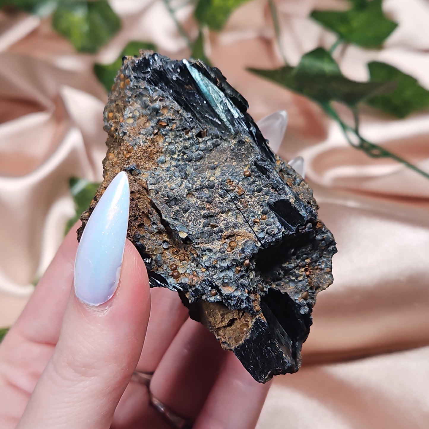 Vivianite specimen