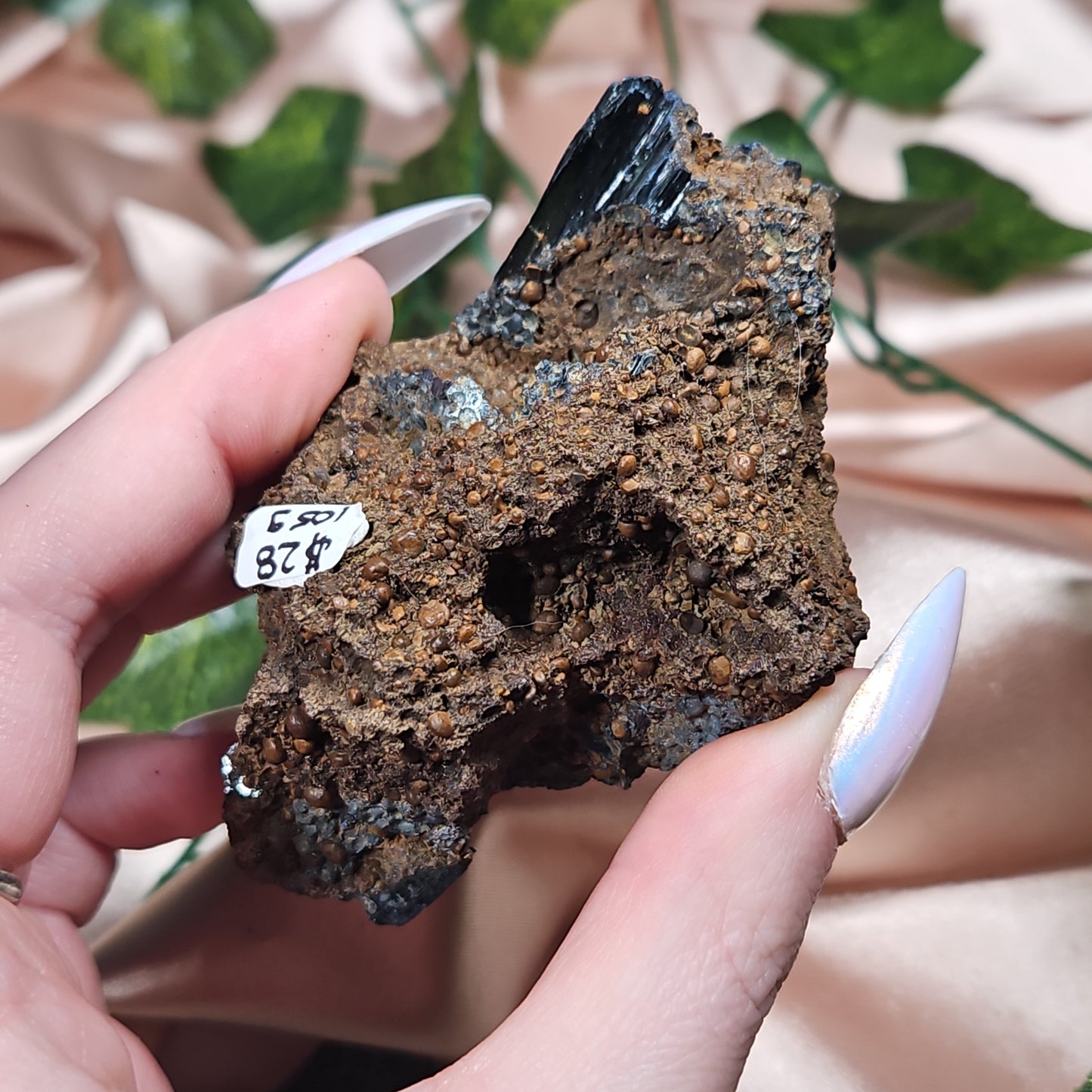 Vivianite specimen