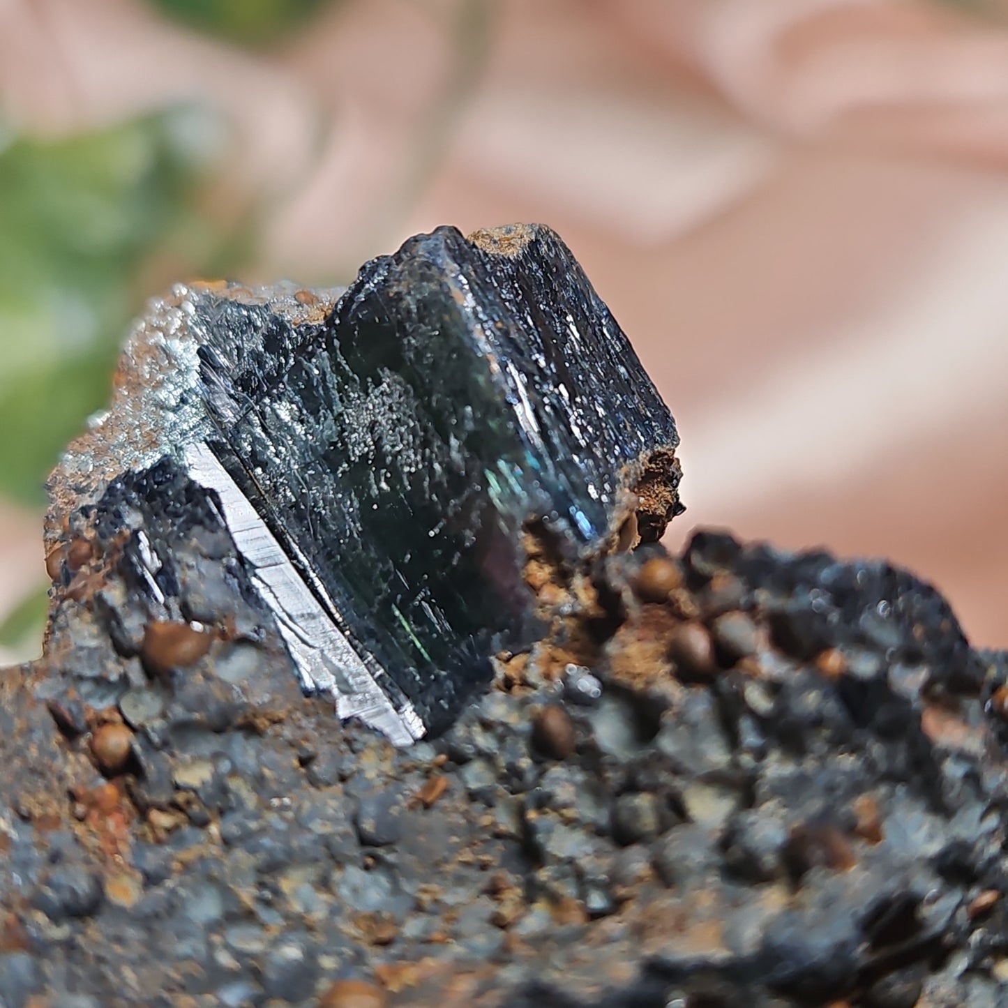 Vivianite specimen