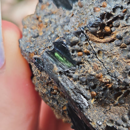 Vivianite specimen