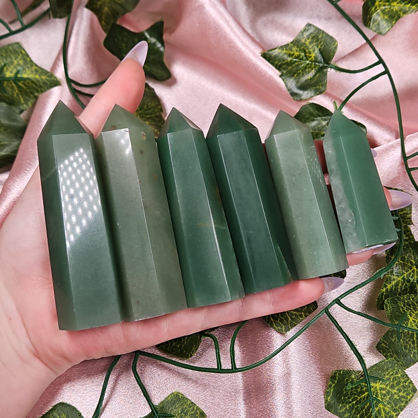 Green aventrine tower