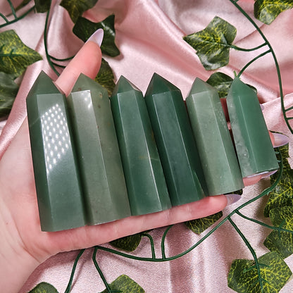 Green aventrine tower