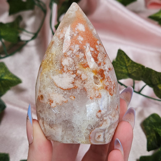 Pink amethyst flame