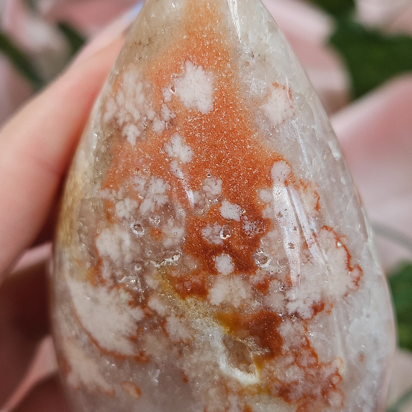 Pink amethyst flame