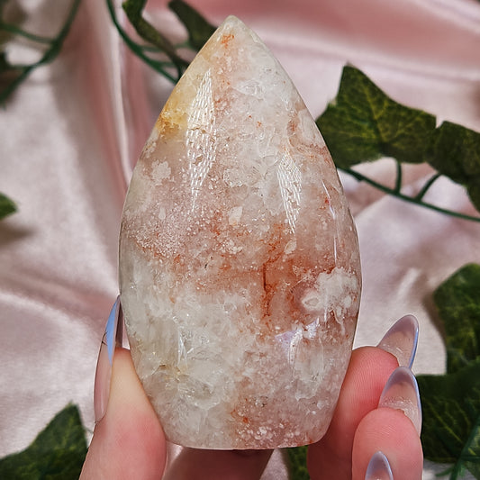 Pink amethyst flame