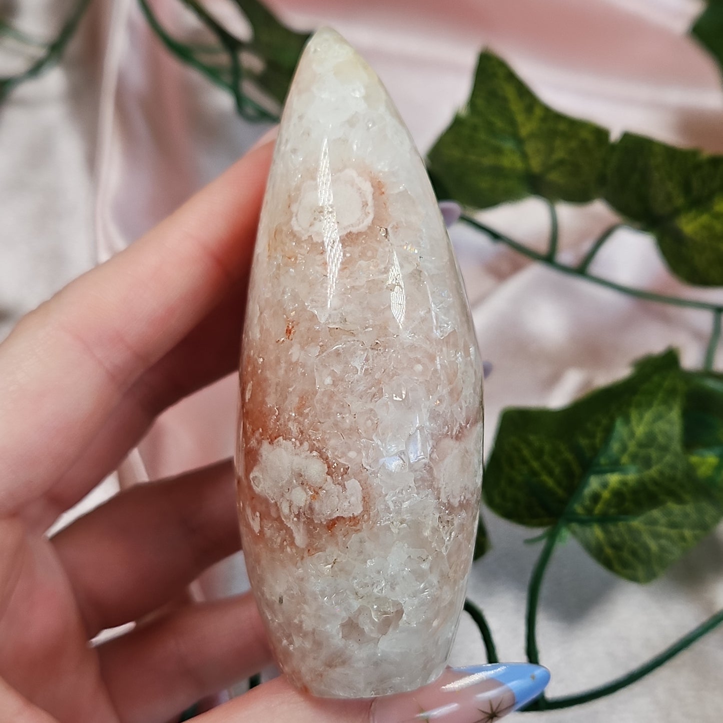 Pink amethyst flame