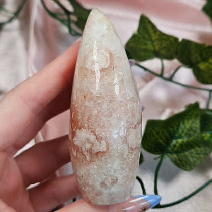 Pink amethyst flame