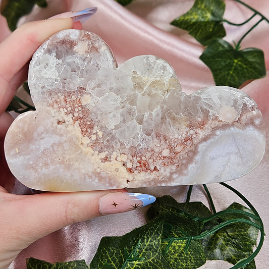 Pink amethyst cloud