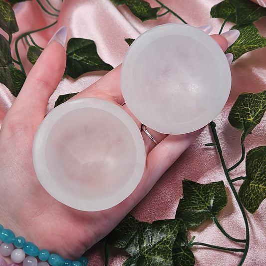 Selenite bowl