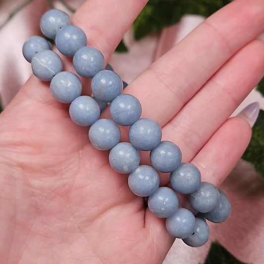 Angelite bracelet