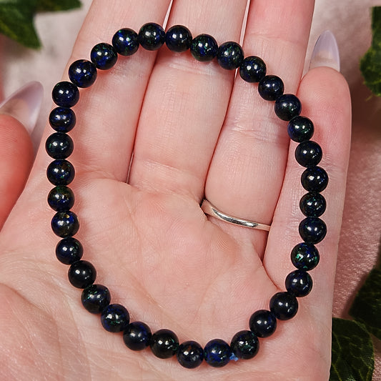 Azurite bracelet