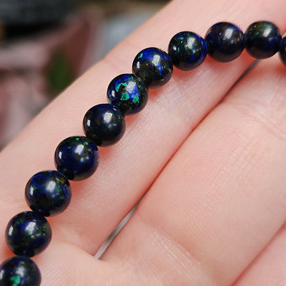 Azurite bracelet