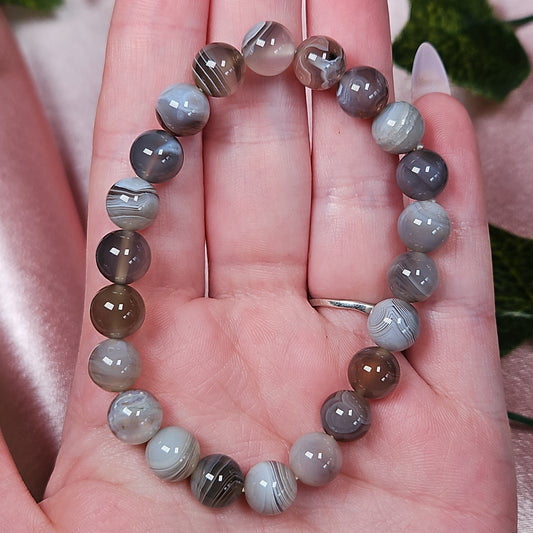 Botswana agate bracelet