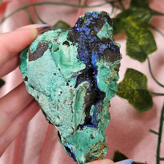 Azurite/ malachite specimen