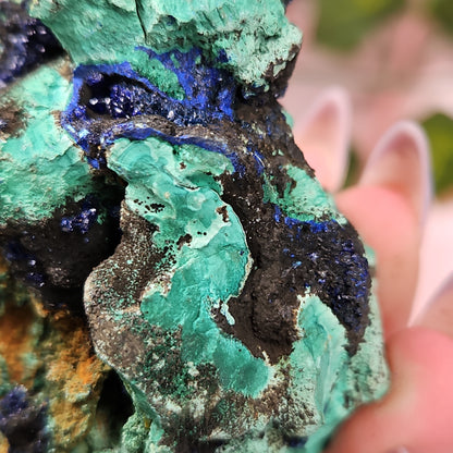 Azurite/ malachite specimen