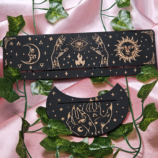 Tarot card wooden stand
