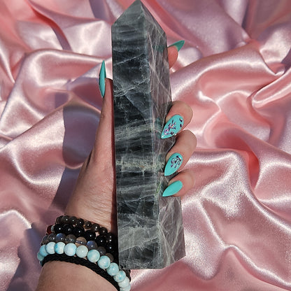 Labradorite statment tower