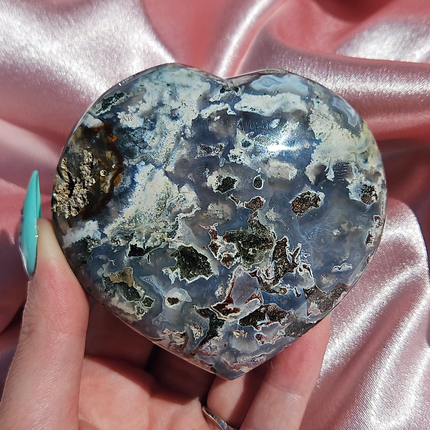 Cosmic ocean jasper heart