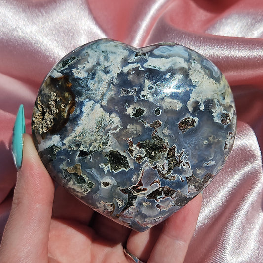 Cosmic ocean jasper heart