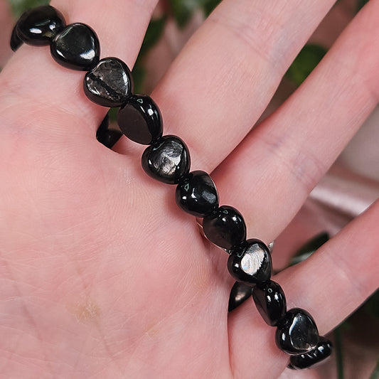 Hypersthene bracelet