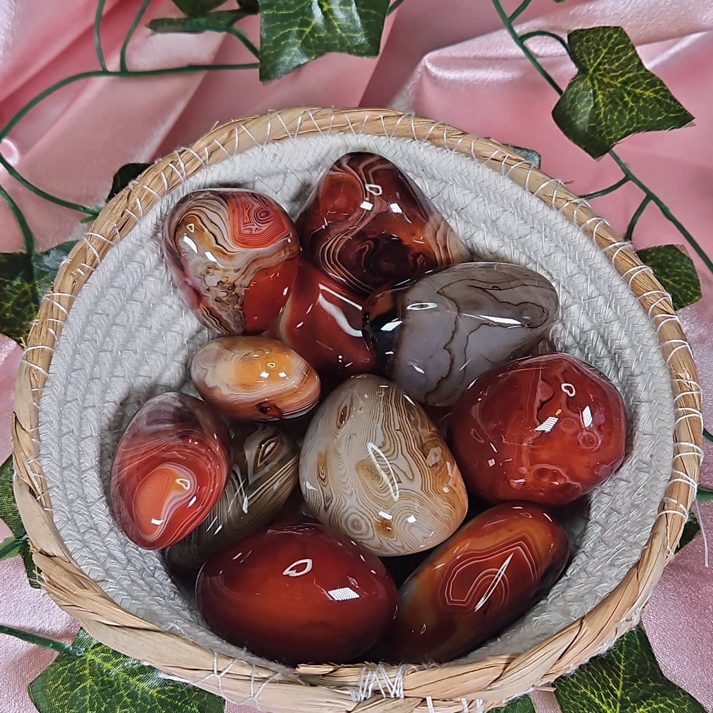 Sardonyx palmstone