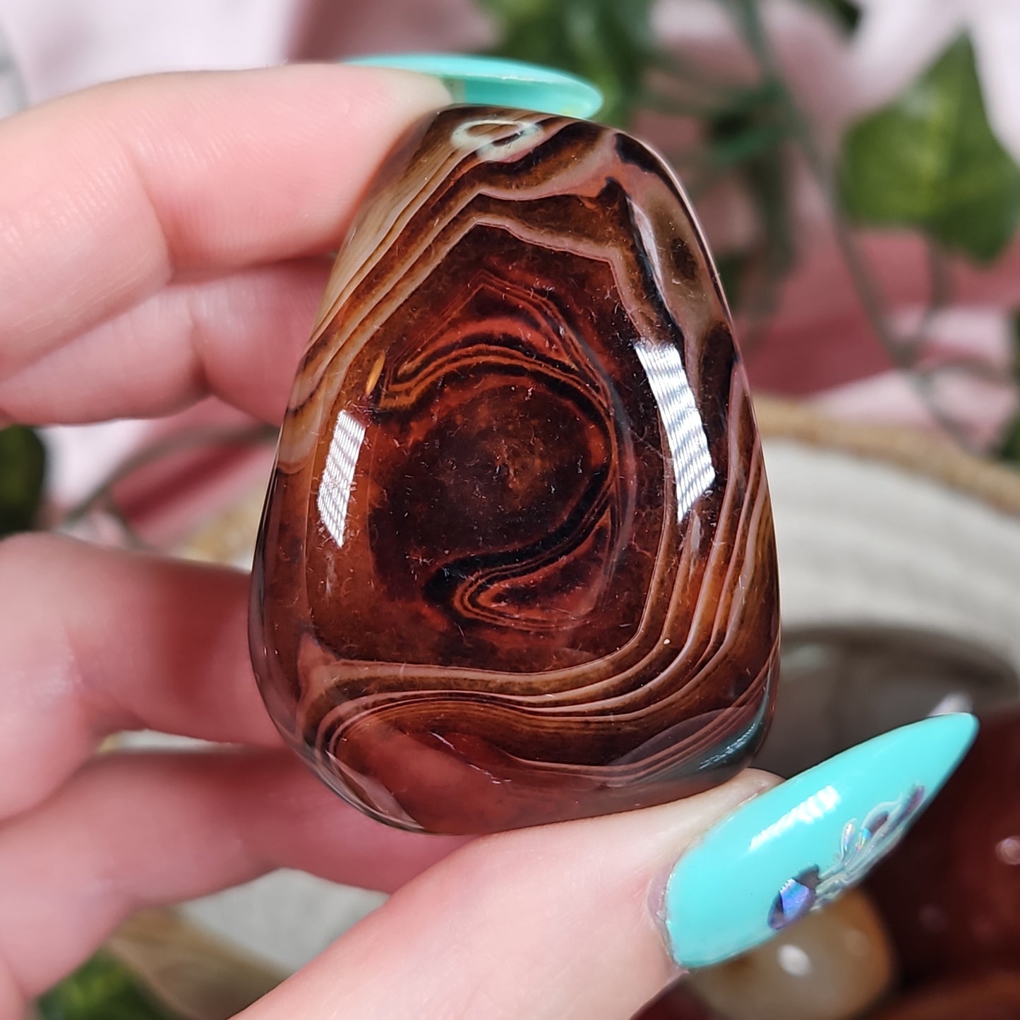 Sardonyx palmstone