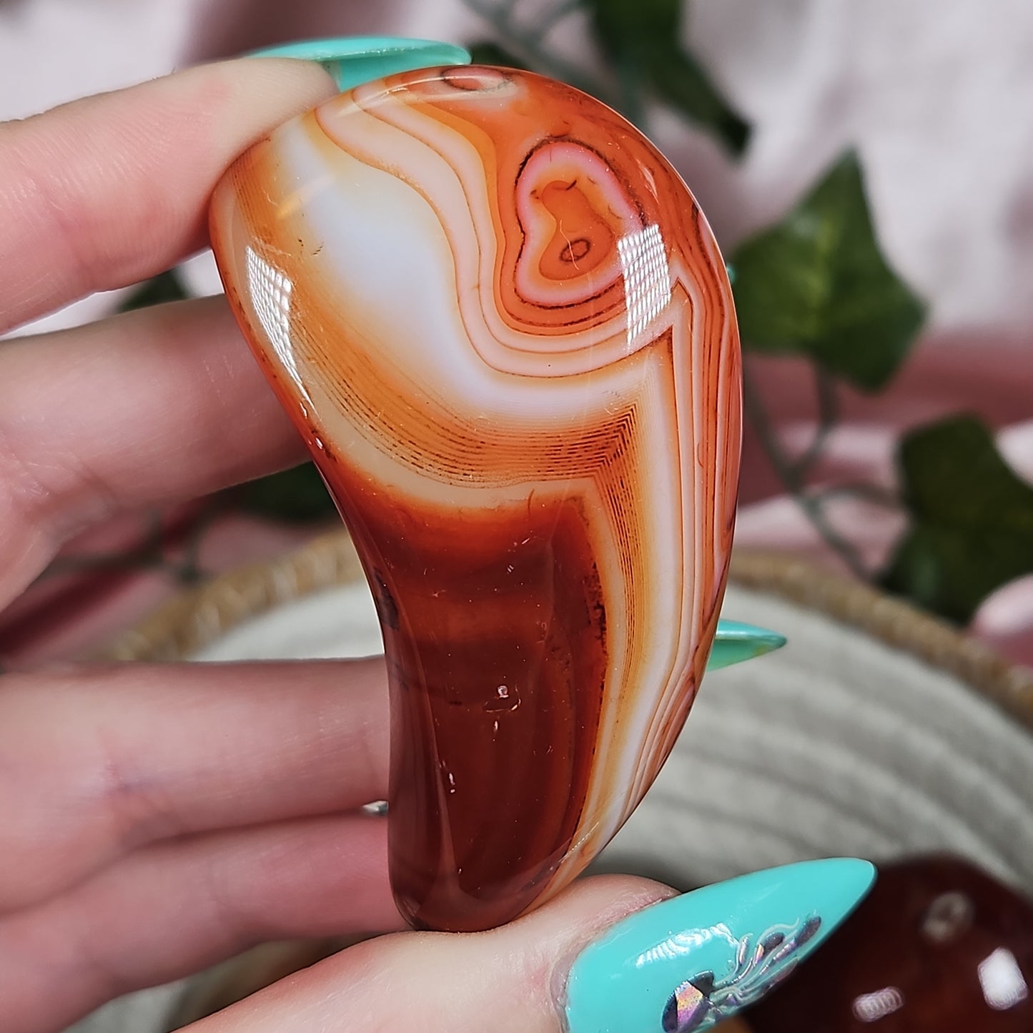 Sardonyx palmstone