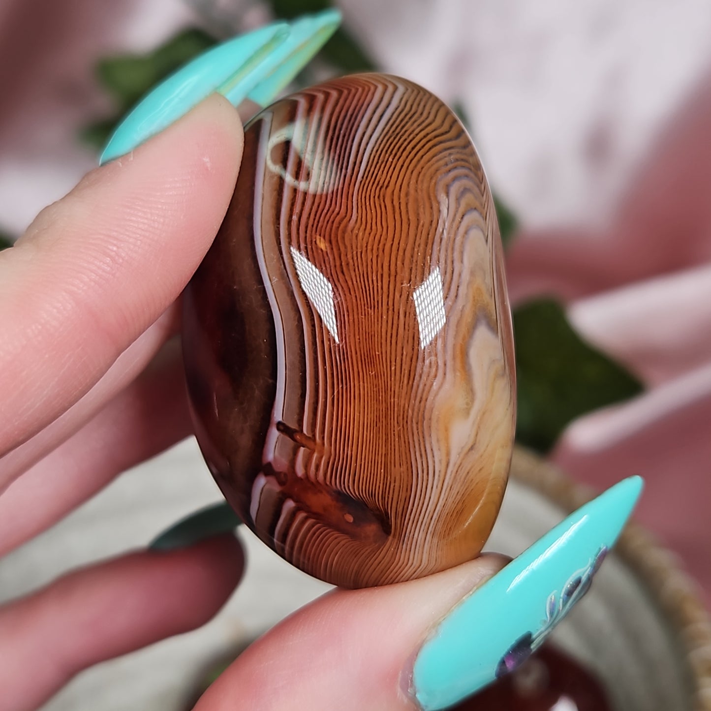 Sardonyx palmstone