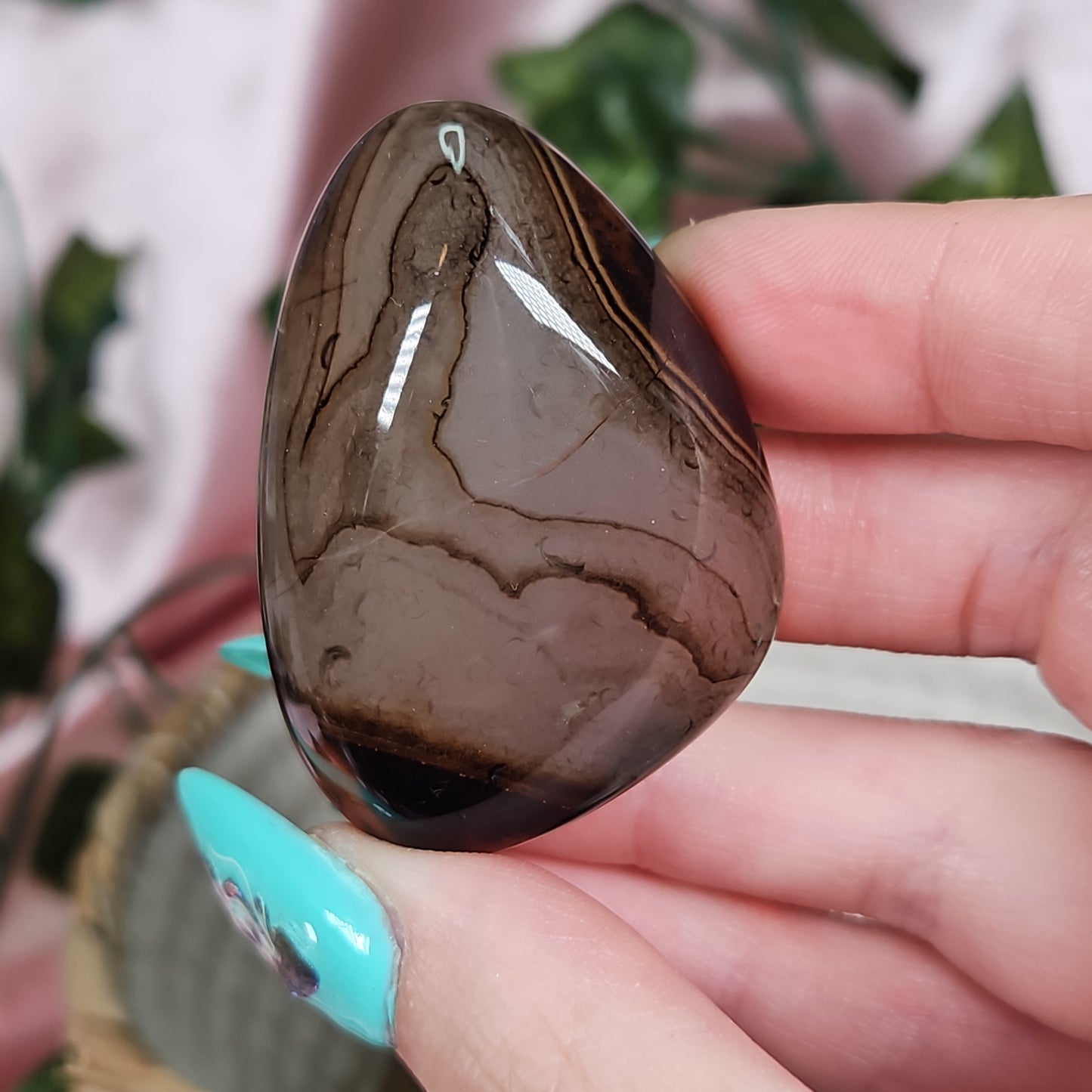 Sardonyx palmstone