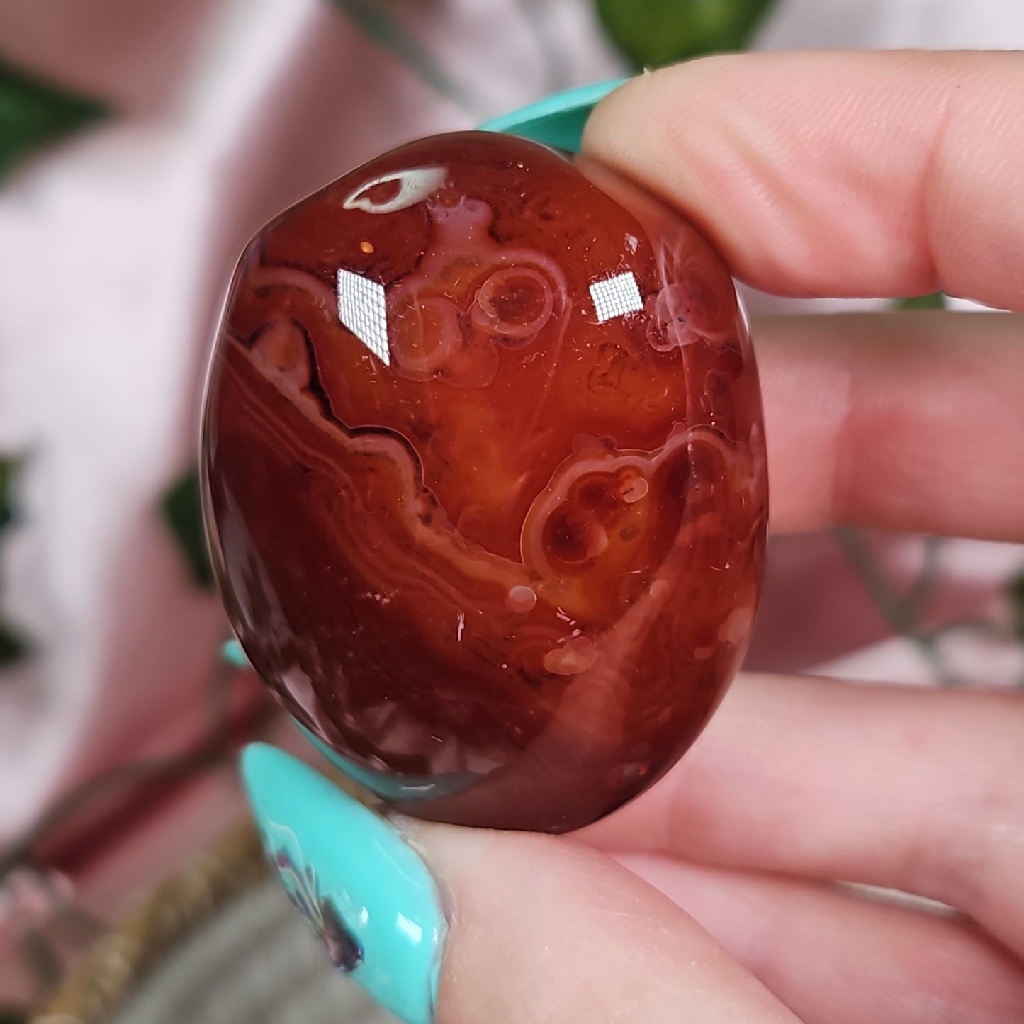 Sardonyx palmstone