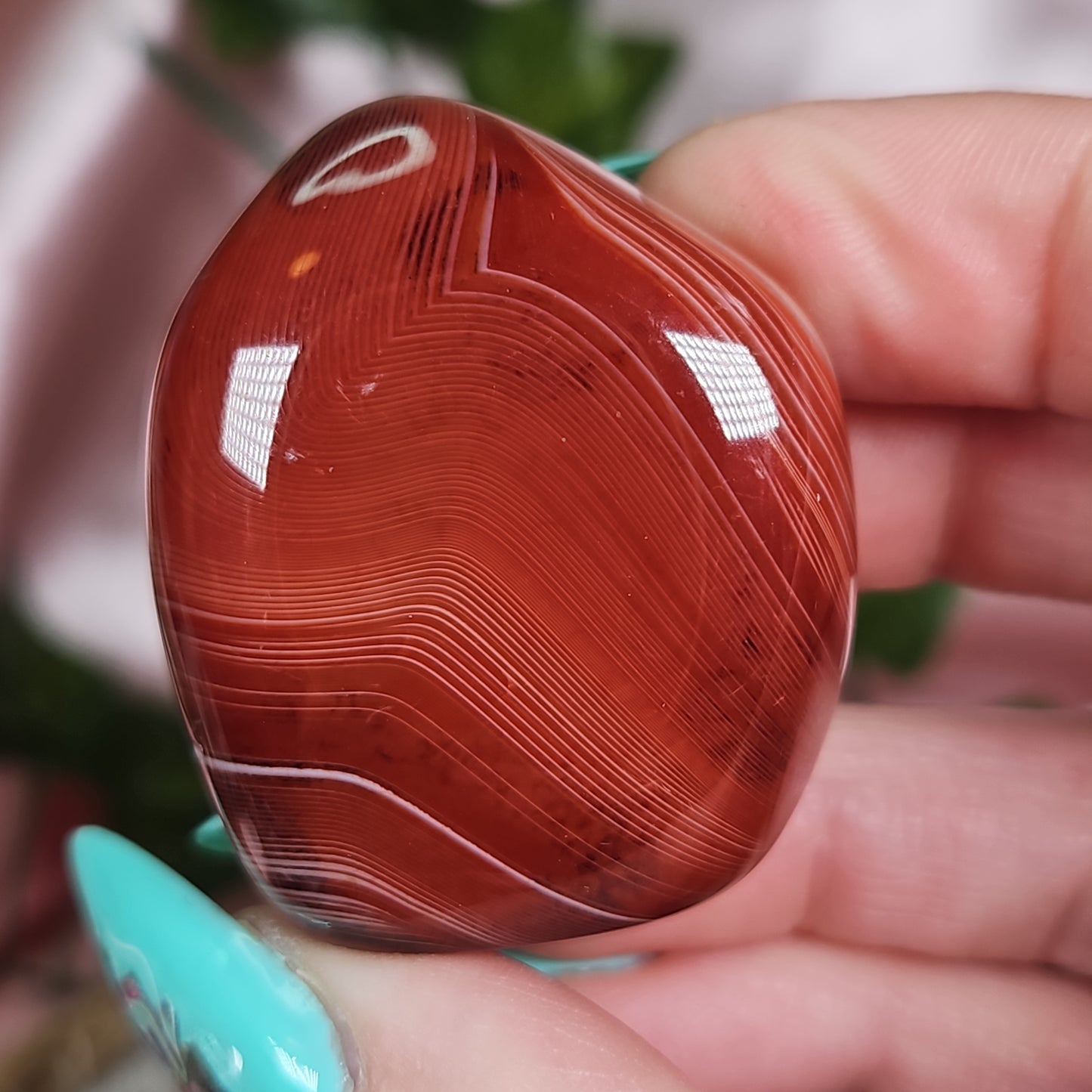 Sardonyx palmstone