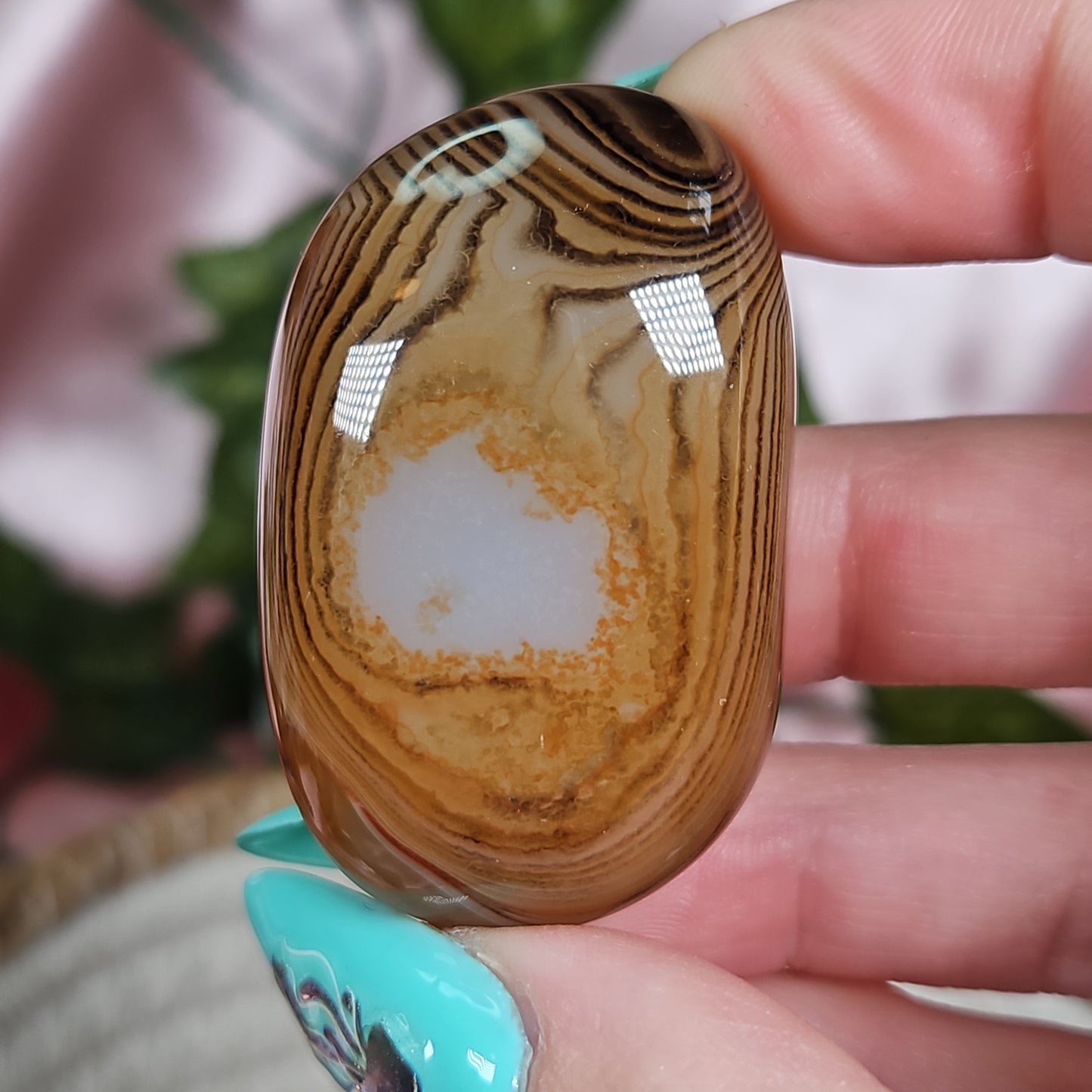Sardonyx palmstone