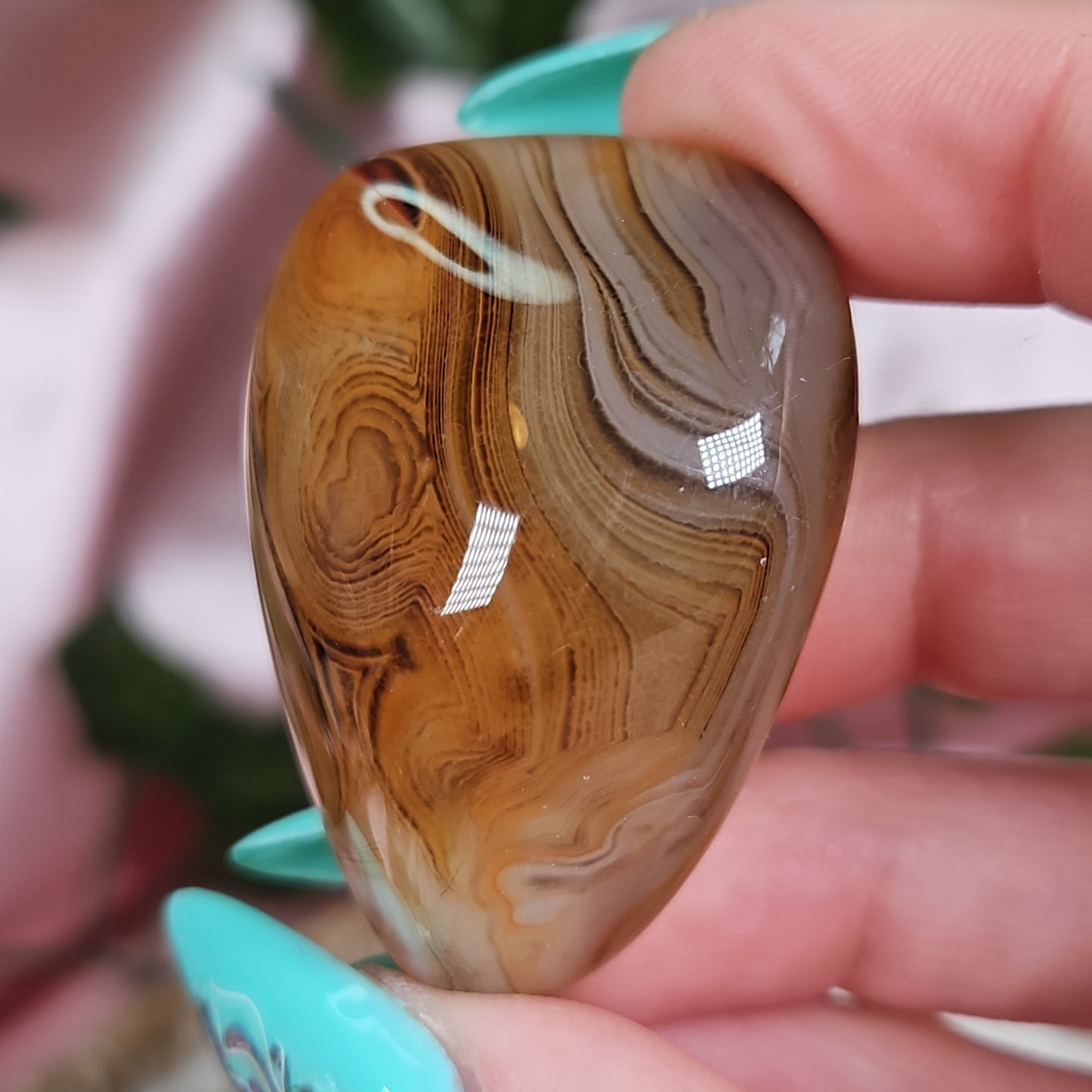 Sardonyx palmstone
