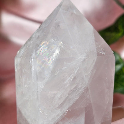 Rose quartz wand