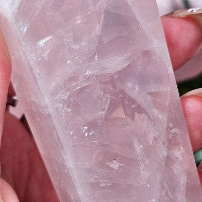 Rose quartz wand