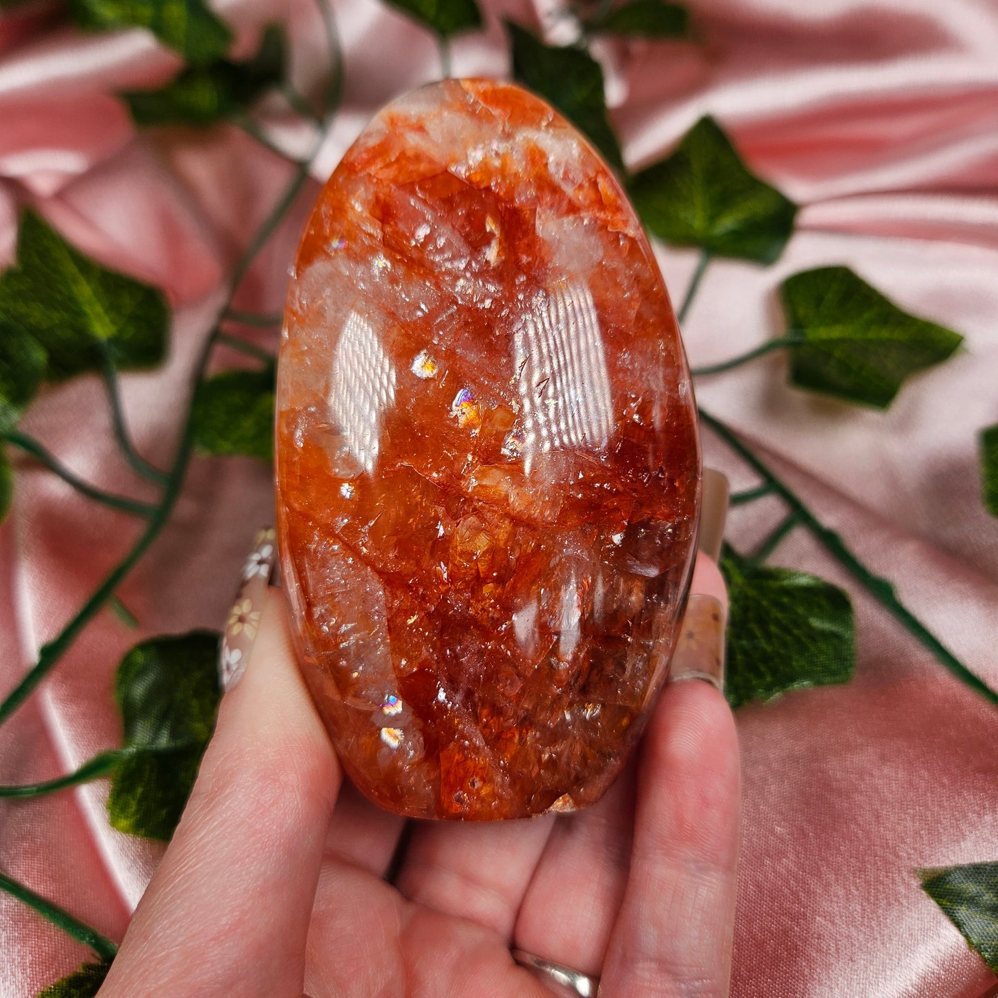 Fire quartz freeform