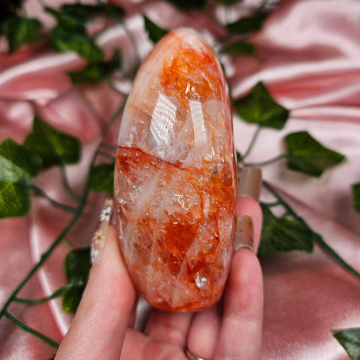 Fire quartz freeform