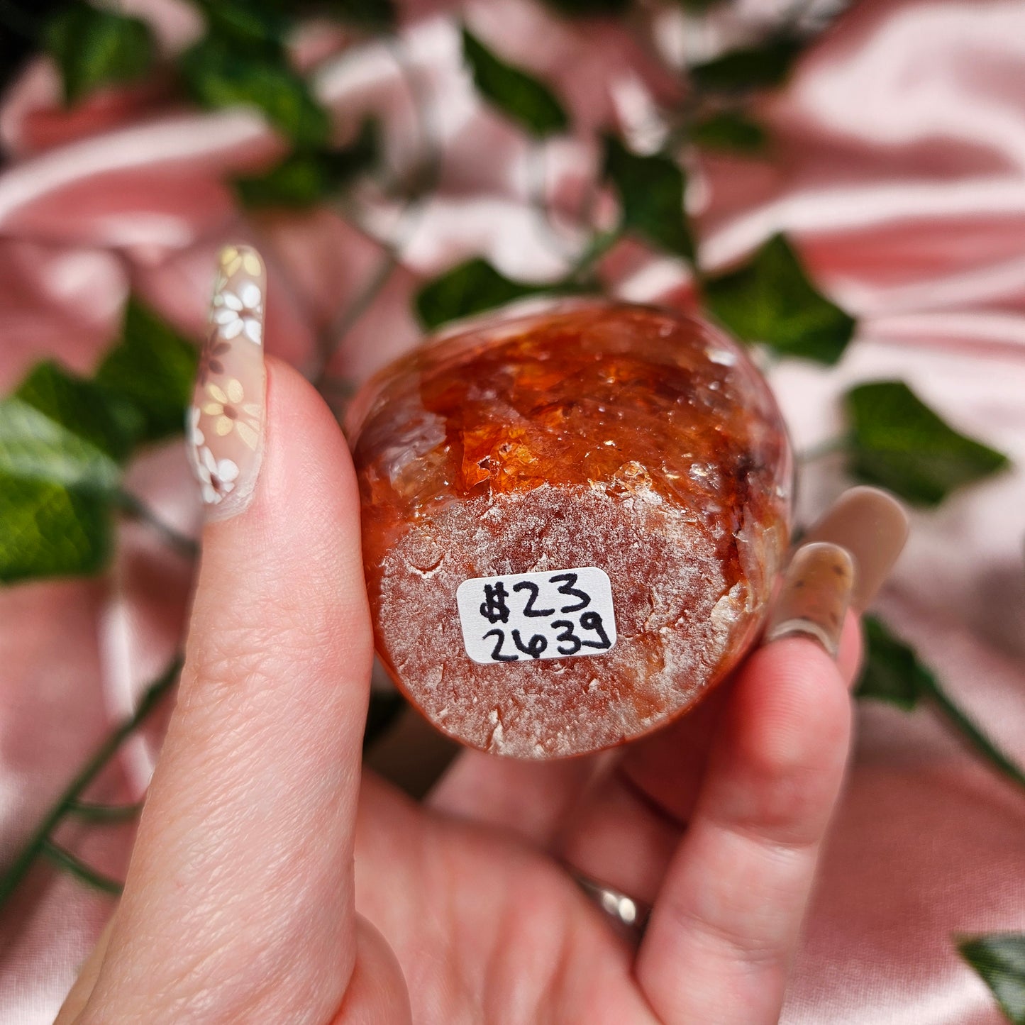Fire quartz freeform