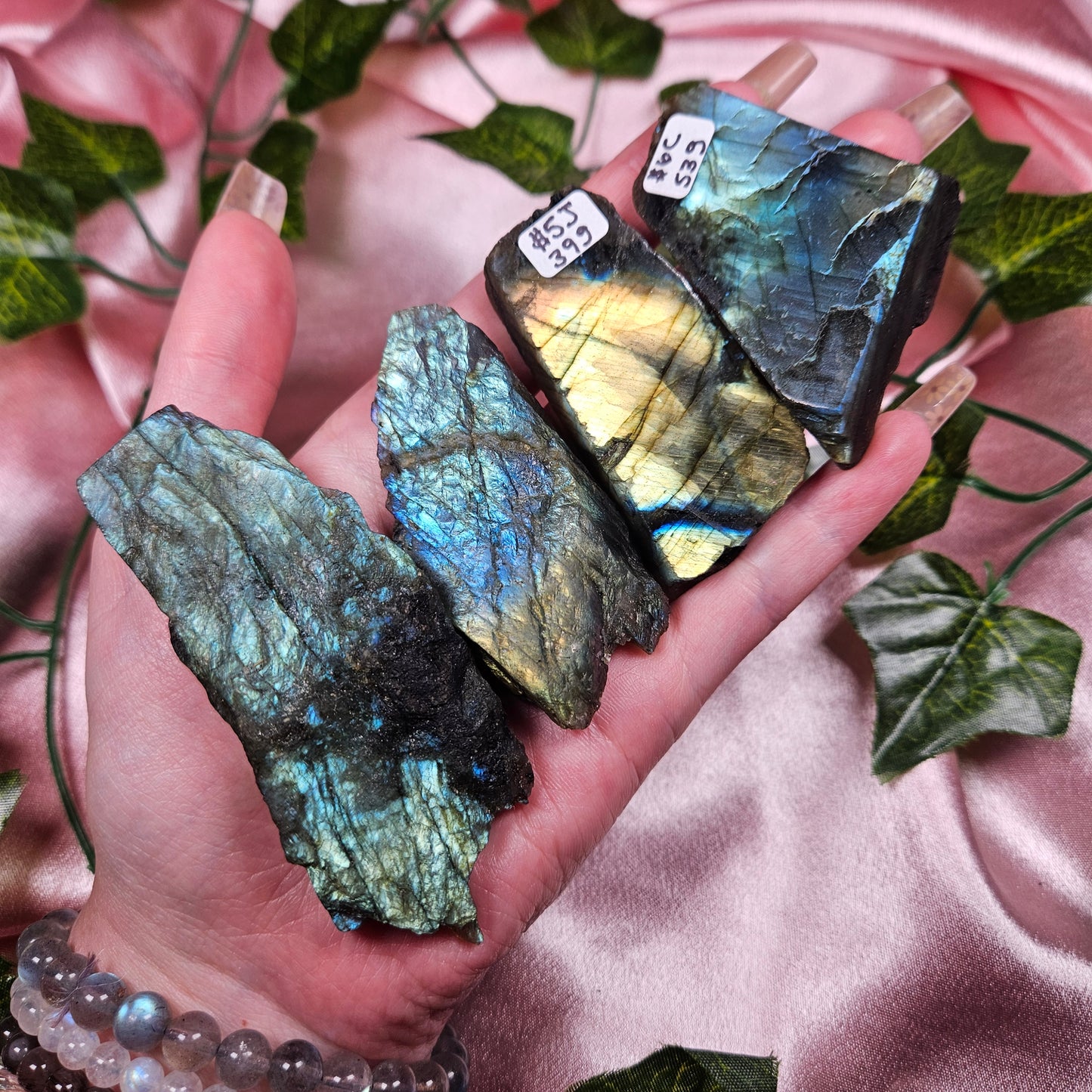 Labradorite half polish (choose your own)