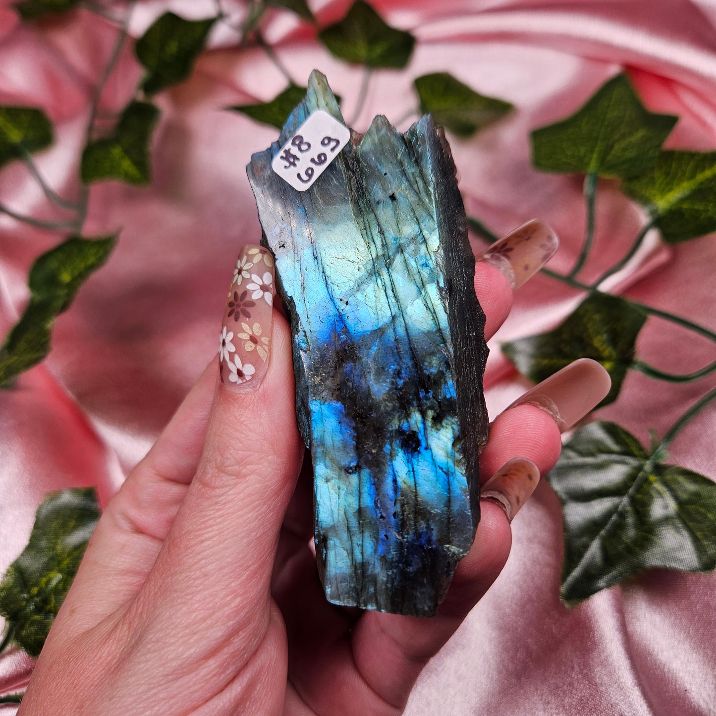 Labradorite half polish (choose your own)