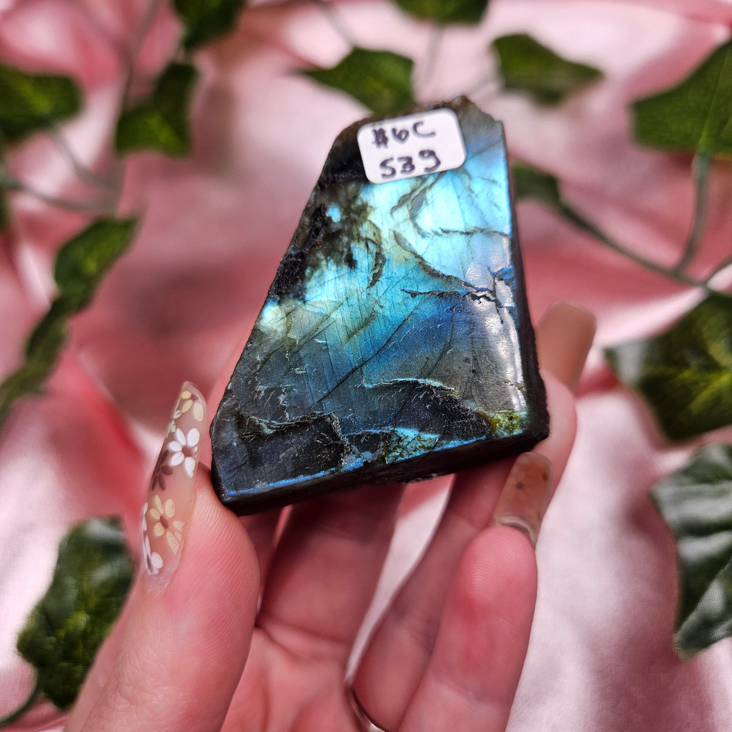 Labradorite half polish (choose your own)