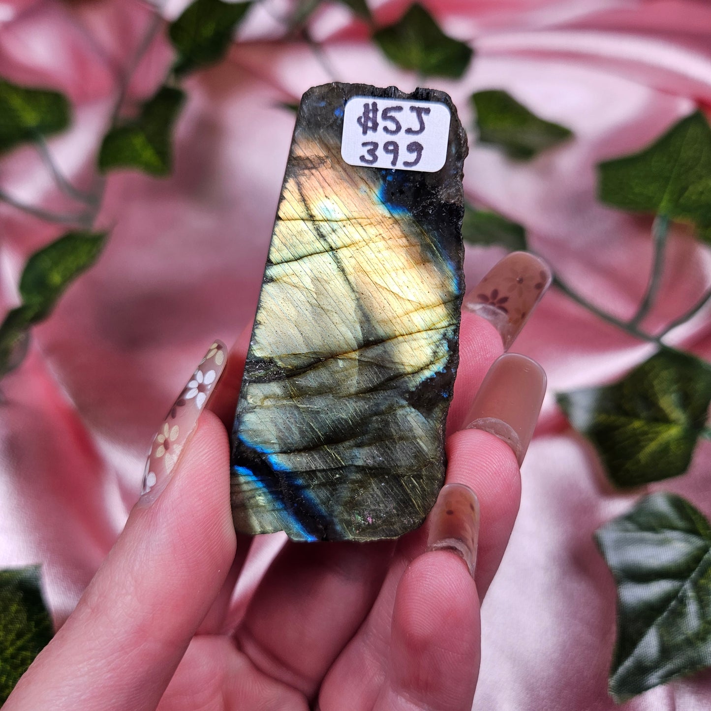 Labradorite half polish (choose your own)