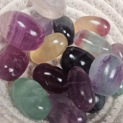 Fluorite tumble